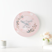 Grande Horloge Ronde Have Courage And Be Kind Cendrillon (Maison)