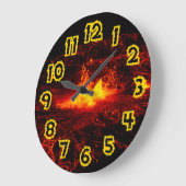 Grande Horloge Ronde Hawaiian Lava Flow (Angle)