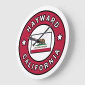 Grande Horloge Ronde Hayward Californie (Angle)