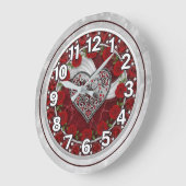 Grande Horloge Ronde Heart  (Angle)
