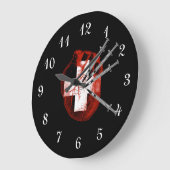 Grande Horloge Ronde Heart de Evil (Angle)