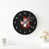 Grande Horloge Ronde Heart de Evil (Maison)