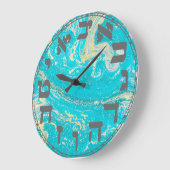 Grande Horloge Ronde Hebrew Numbers (Angle)