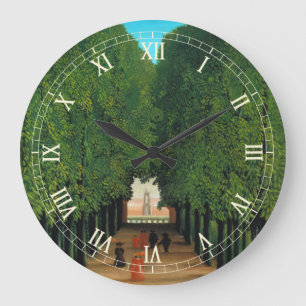 Grande Horloge Ronde Henri Rousseau, Avenue dans le Parc à Saint Cloud