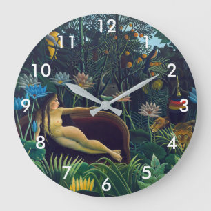 Grande Horloge Ronde Henri Rousseau - Le Rêve / The Dream