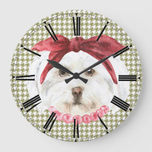 Grande Horloge Ronde Henrietta l'horloge murale havanaise