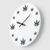 Grande Horloge Ronde Herbe Relogio (Angle)