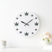 Grande Horloge Ronde Herbe Relogio (Maison)