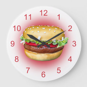 Grande Horloge Ronde Heure Burger