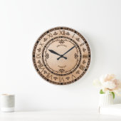 Grande Horloge Ronde Heure d'appel AntiQued (Maison)