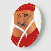 Grande Horloge Ronde Heure de l'arrêt de travail / régime - SRF (Angle)