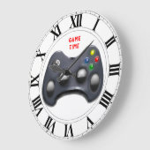 Grande Horloge Ronde Heure du jeu vidéo (Angle)