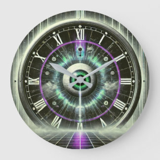 Grande Horloge Ronde 🕰️ Heure "sans fin" 🕰️