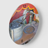 Grande Horloge Ronde Heure Wurlie (Angle)