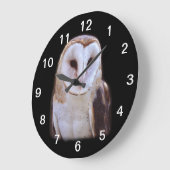 Grande Horloge Ronde hibou (Angle)