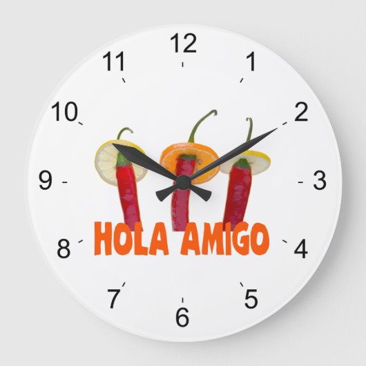 Grande Horloge Ronde Hola amigo (Recto)