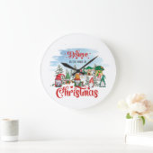 Grande Horloge Ronde Holiday (Maison)