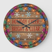 Grande Horloge Ronde Holiday Cheer Bright Lights (Recto)