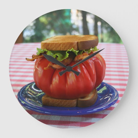 Grande Horloge Ronde Holy Tomato ! (Recto)