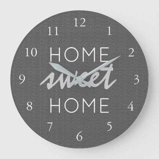 Grande Horloge Ronde Home sweet (Recto)