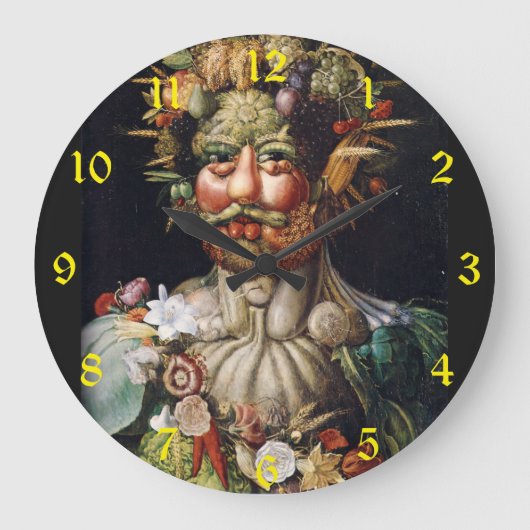 Grande Horloge Ronde Homme de récolte (Recto)