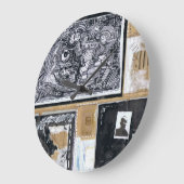 Grande Horloge Ronde homme oculaire (Angle)