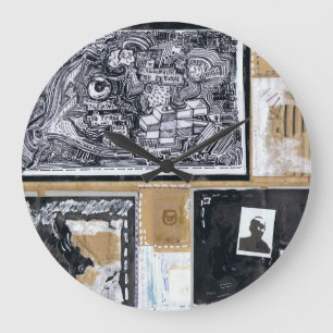 Grande Horloge Ronde homme oculaire