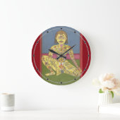Grande Horloge Ronde Horaire Energy Yoga (Maison)