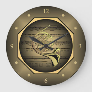 Grande Horloge Ronde Horloge-tagon ~ French Horn ~ Sheet Music ~