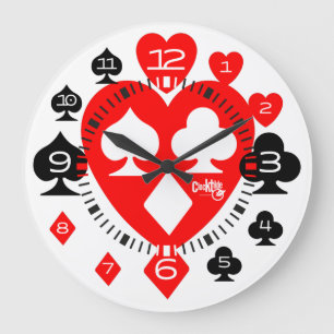 GRANDE HORLOGE RONDE HORLOGER TILDE SERIE POKER S7 V8