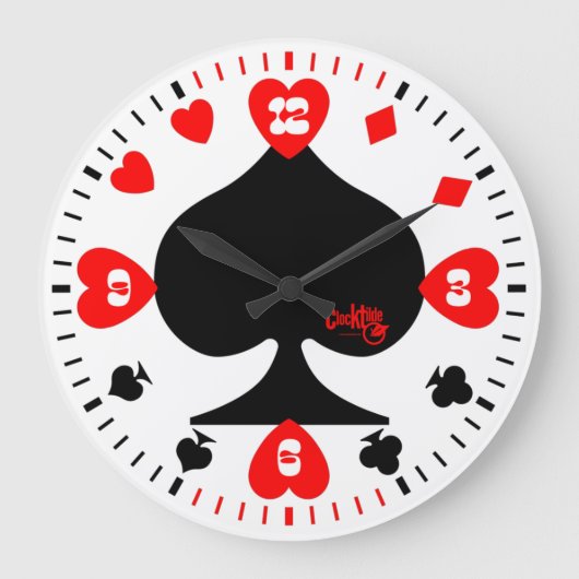 GRANDE HORLOGE RONDE HORLOGER TILDE SERIE POKER S8 V21 (Recto)