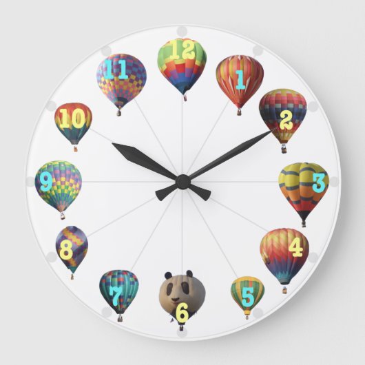 Grande Horloge Ronde Hot Air Balloon (Recto)