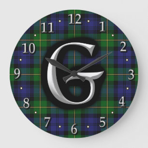 Grande Horloge Ronde House of Gordon Letter G