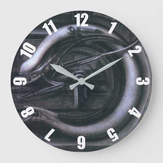 Grande Horloge Ronde HR Giger : Monster Alien (Recto)