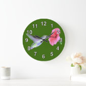 Grande Horloge Ronde Humming Bird Wall Clock (Maison)