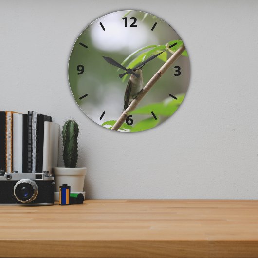 Grande Horloge Ronde Hummingbird