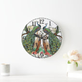 Grande Horloge Ronde Hummingbird Bird (Maison)