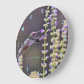 Grande Horloge Ronde Hummingbird feeding (Angle)