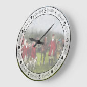 Grande Horloge Ronde Hunter - The fox hunt - Tally-ho 1924 (Angle)