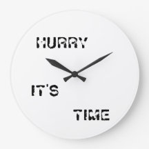 HURRY C'EST LE TEMPS D'ARRONDIR