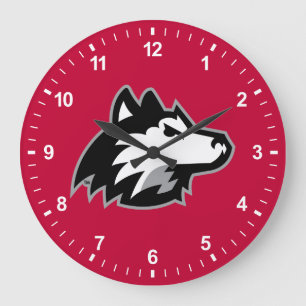 Grande Horloge Ronde Huskies du nord de l'Illinois