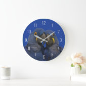 Grande Horloge Ronde Hyacinth Macaw (Maison)