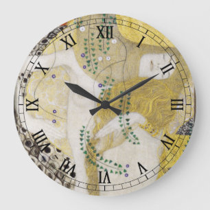 Grande Horloge Ronde Hydra (alias Serpents d'eau I) de Gustav Klimt