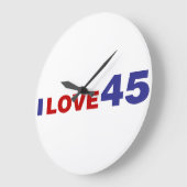 Grande Horloge Ronde I Love 45 (Angle)