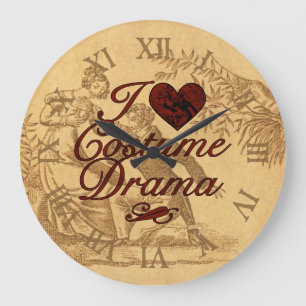 Grande Horloge Ronde I Love Costume Drama