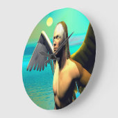 Grande Horloge Ronde Icarus (Angle)