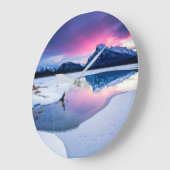 Grande Horloge Ronde Ice & Snow | Mt. Rundle, Canada (Angle)