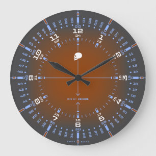 Grande Horloge Ronde Ici et partout