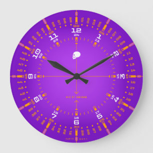 Grande Horloge Ronde Ici et partout