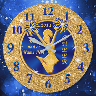Grande Horloge Ronde Idées supérieures personnalisées de cadeau de